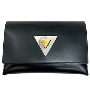 Bottega Veneta Turnlock Wallet Leather Black